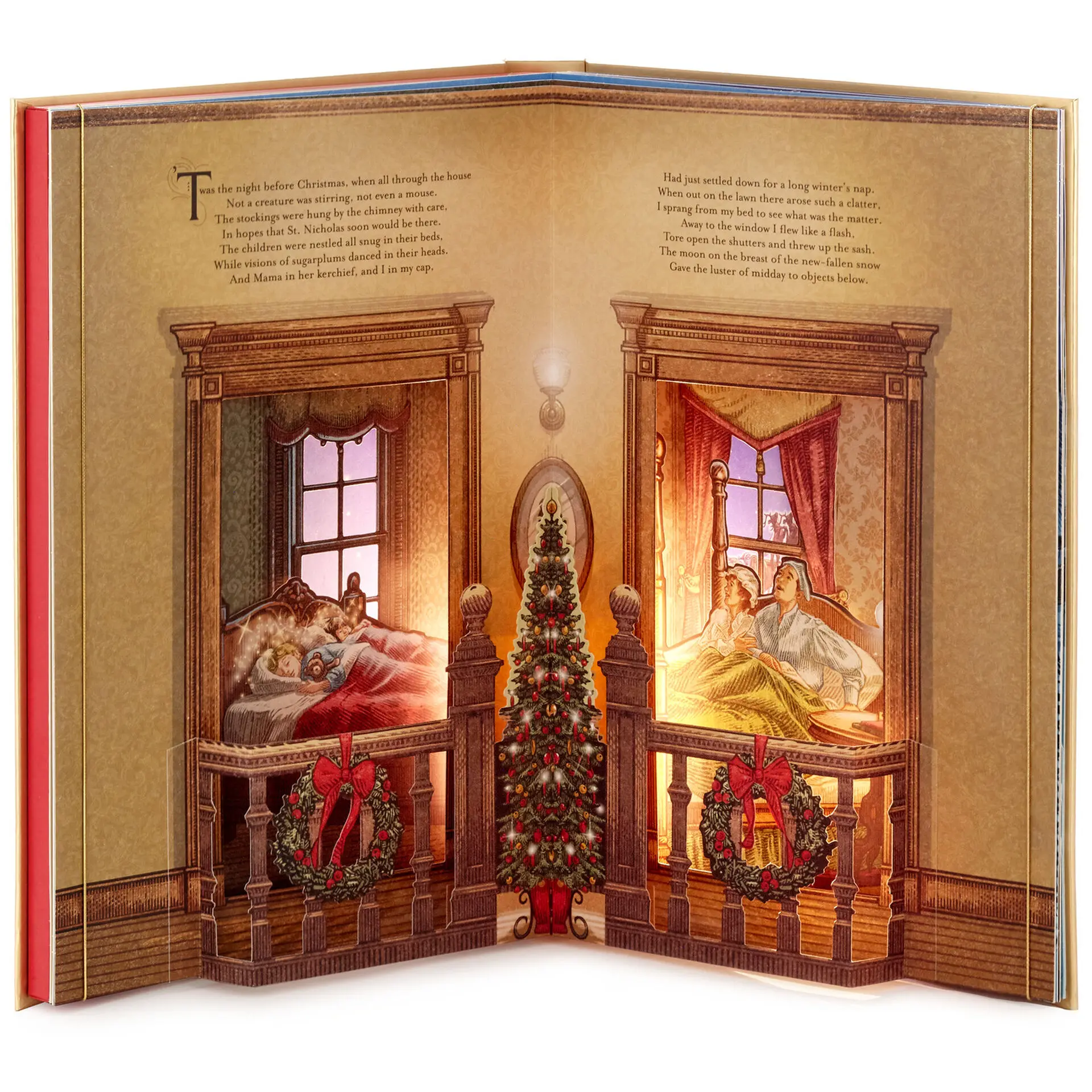 Custom Christmas Eve Story Book, Quiet Book for Kids