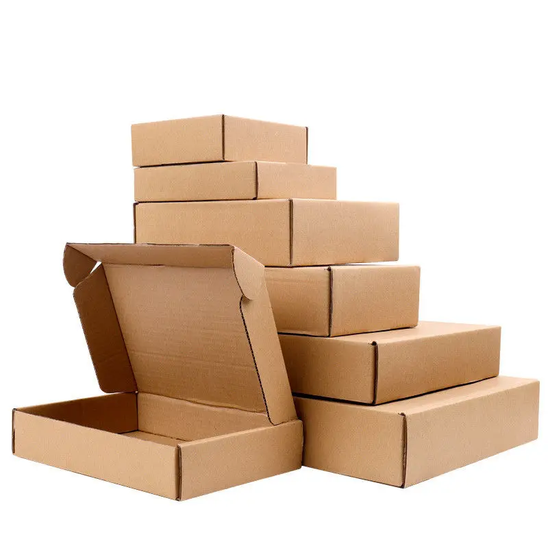 custom 3 ply 5 ply heavy duty brown corrugated box furniture packing box shipping boxes