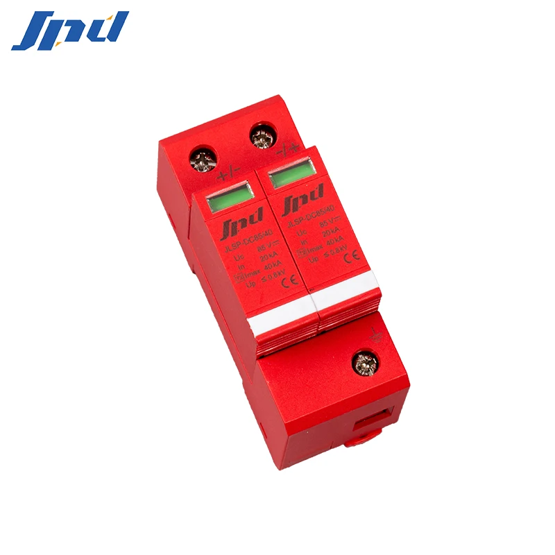 JINLI Type 3P surge protective device  DC  85V SPD   JLSP-DC85/40/2P  for 24V 48V system lightning protection
