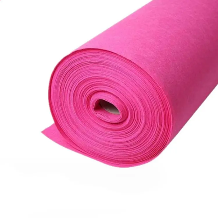 RPET colored felt cloth 1mm, 2mm, 3mm, 4mm, 5mm, non-woven fabric hand-cut sewing non-woven fabric