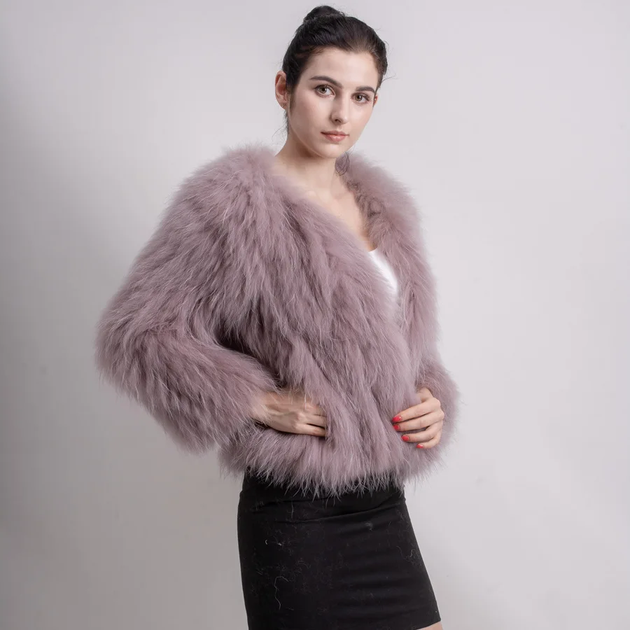 QIUCHEN 2021 new short coat genuine real silver fox fur vest full pelt women QC1804
