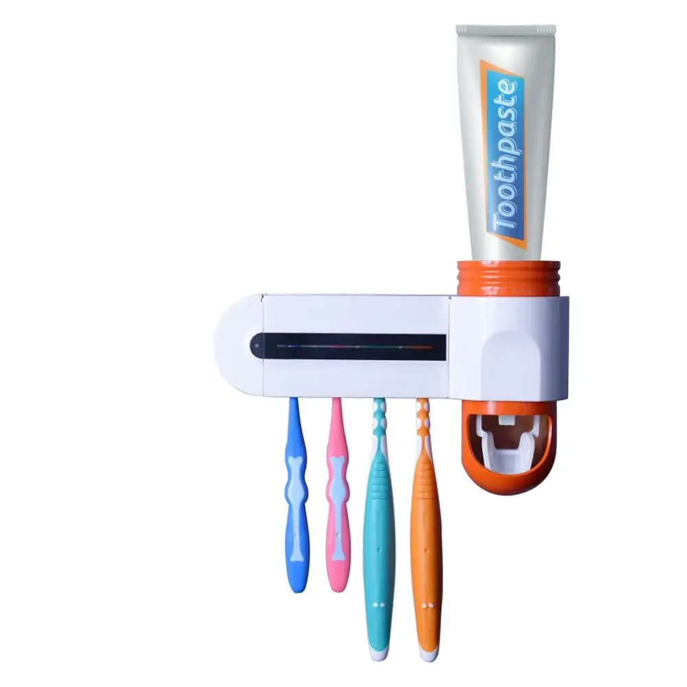 UV Automatic Toothbrush Holder And Toothpaste Dispenser