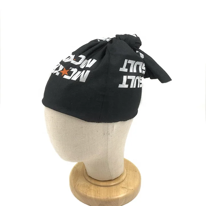 Customized Elastic Cycling Bandana Scarf Fashionable Adult Square Seamless Bandana with Custom Logo