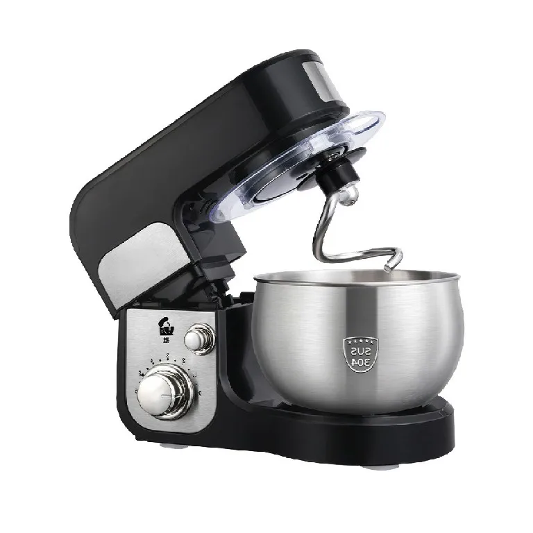 Kitchenaid stand mixer with dishwasher-safe dough hooks flat beaters black dough mixer bread kneader blender machine