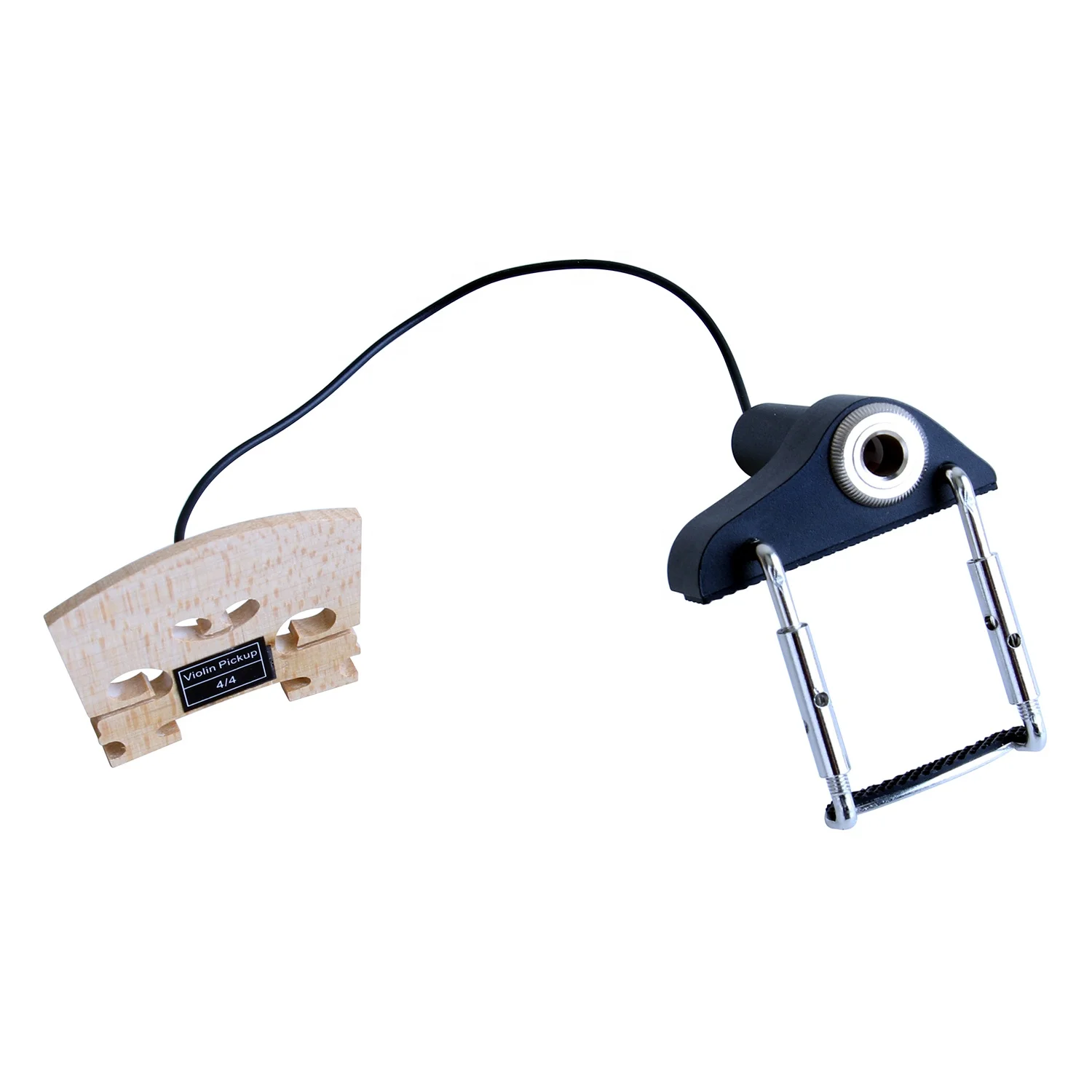Wholesale High Quality Good Sound Violin Pickup 4/4 Size 4-string Violin Pickup With Jack For Wholesale Low Price