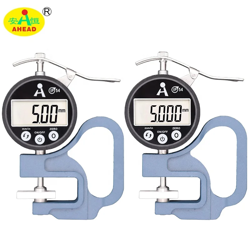 Цифровой измеритель толщины покрытия для толщины бумаги и пластиковой пленки