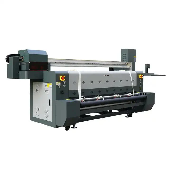 Roll To Roll Industrial Digital Flatbed Textile Printer Fabric Printing Machine