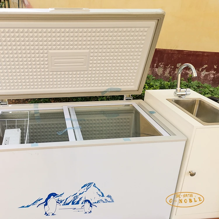 Electric 200L fridge ice cream bike tricycle