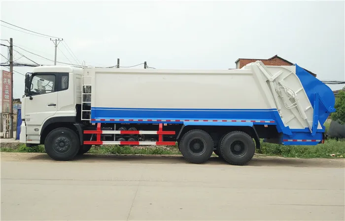 Уплотнитель Dongfeng 20 тонн мусоровоз с запасными частями