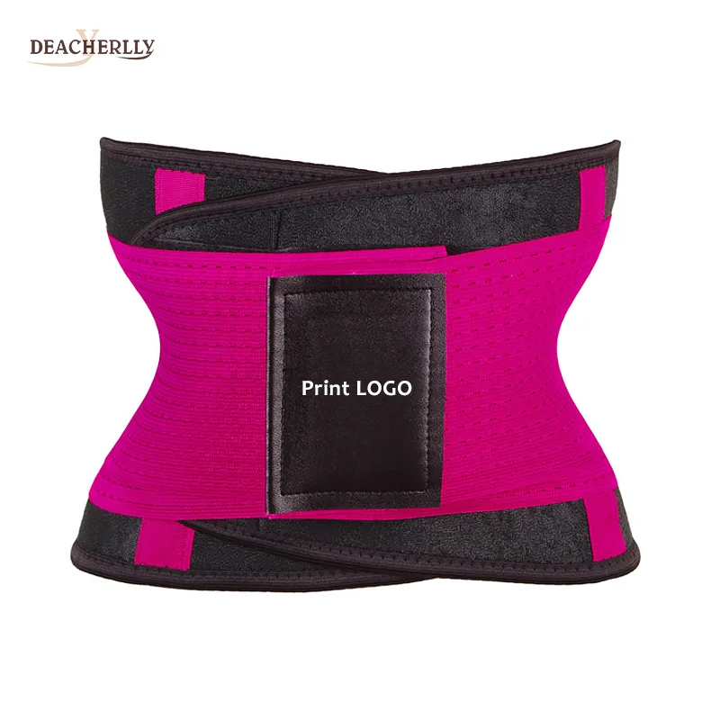 NEW Custom Logo Private Label Double Compression Belt Workout Slimming Tummy Waist Trainer For Men Women