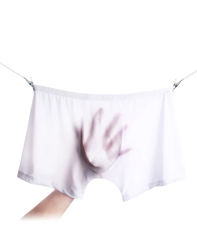 Solid Color Seamless Underwear Boys Underwear Boxer Shorts