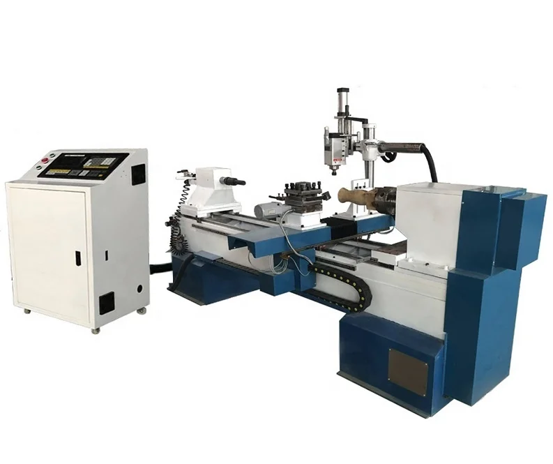 WS-L1530-4A automatic tool change cnc wood turning lathe with ATC