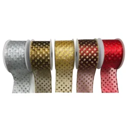 Рождественская декоративная лента 2,5'