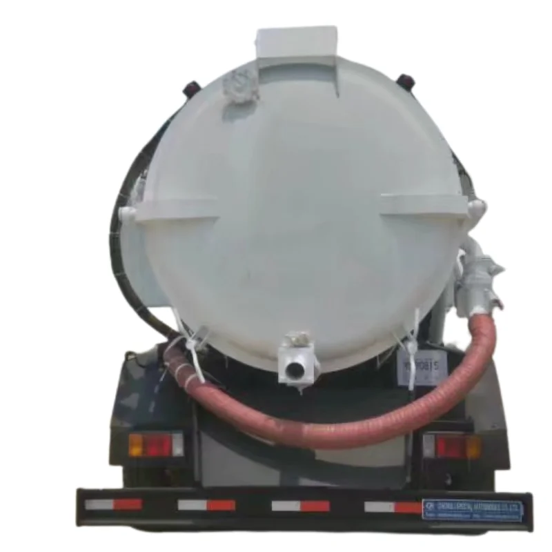 Best selling new refined ISUZU 190hp 6000L Vacuum Sewage Pump Suction Tank 1500gallons septic tanker truck LHD RHD