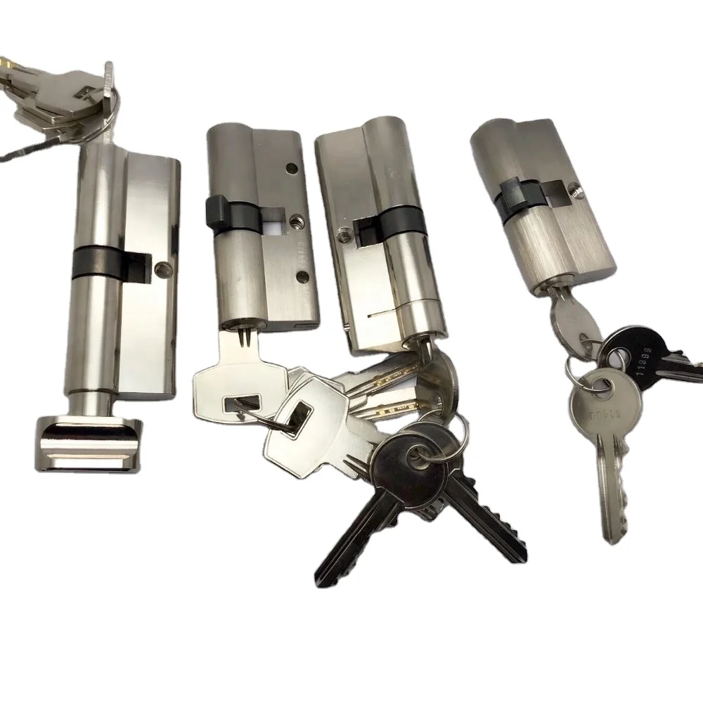 6 pins Zinc alloy euro profile mortise lock cylinder