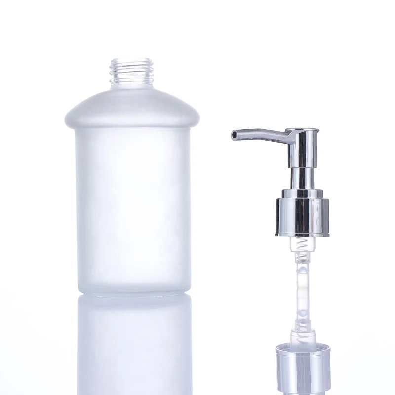 shampoo gel lotion spray pump clear frosted matte black 8oz glass boston round bottle amber glass boston lotion dispenser bottle