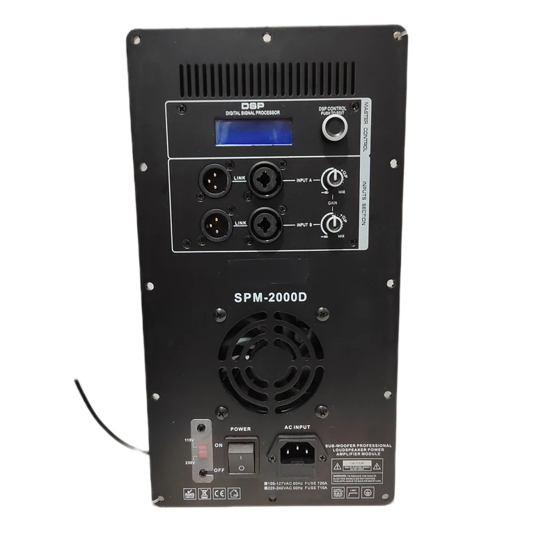 2024 New Arrival High Power Live Sound Pro Audio Equipment Plate Amplifier Module with DSP for active subwoofer speakers