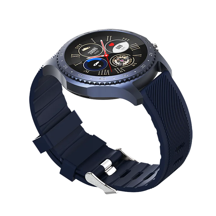 Fashion Design Sport Ultra Thin Case Loyal Blue Color Digital Smart Watch For Hot Selling