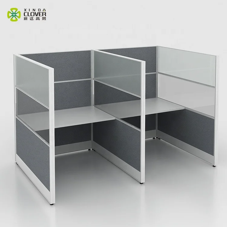 Wholesale Small Office Cubicle Design Office Partition System Aluminium Modern Office Divider Panels
