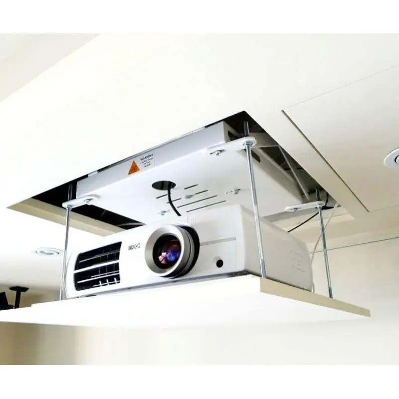 Factory wholesale high quality projector lift remote control motorized projector lift