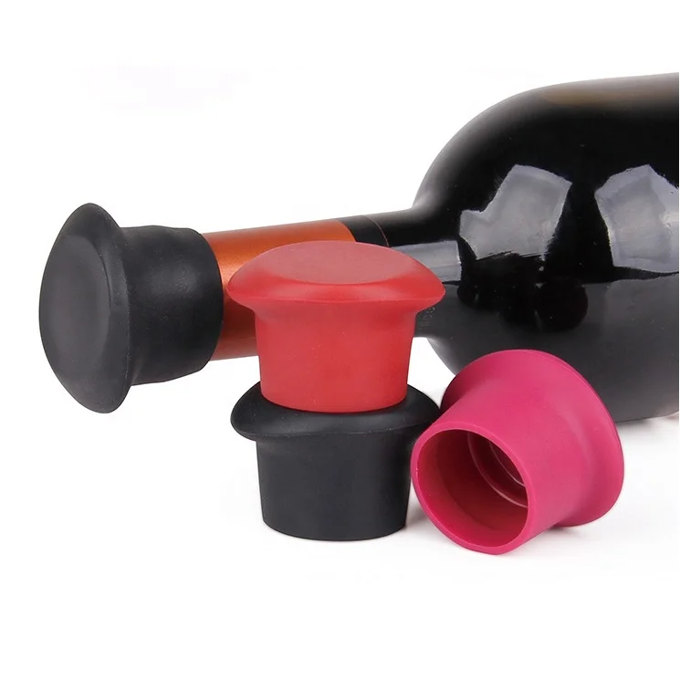 Забавные герметичные колпачки для бутылок с пищевыми продуктами, аксессуары для подарков, декоративные многоразовые силиконовые колпачки для бутылок с вином, пробки для бутылок с вином
