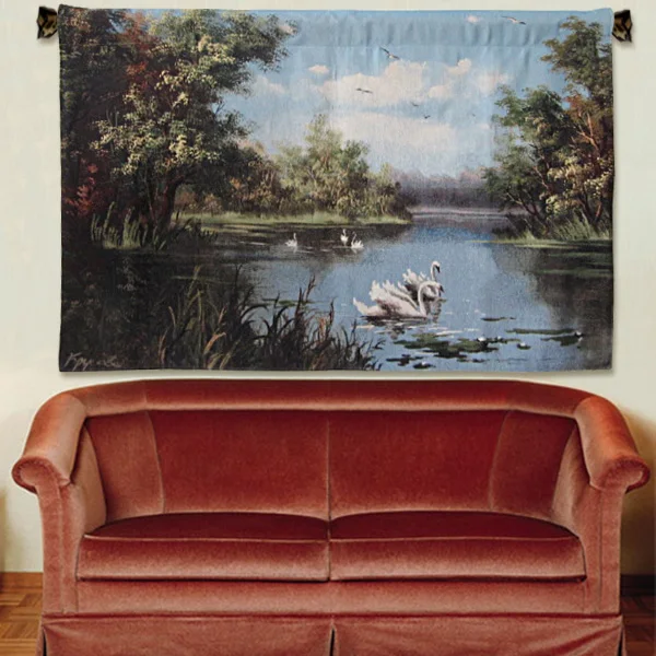 Универсальный настенный гобелен на заказ, подвесная хлопковая обивка, аниме, настенный гобелен, изготовители на заказ