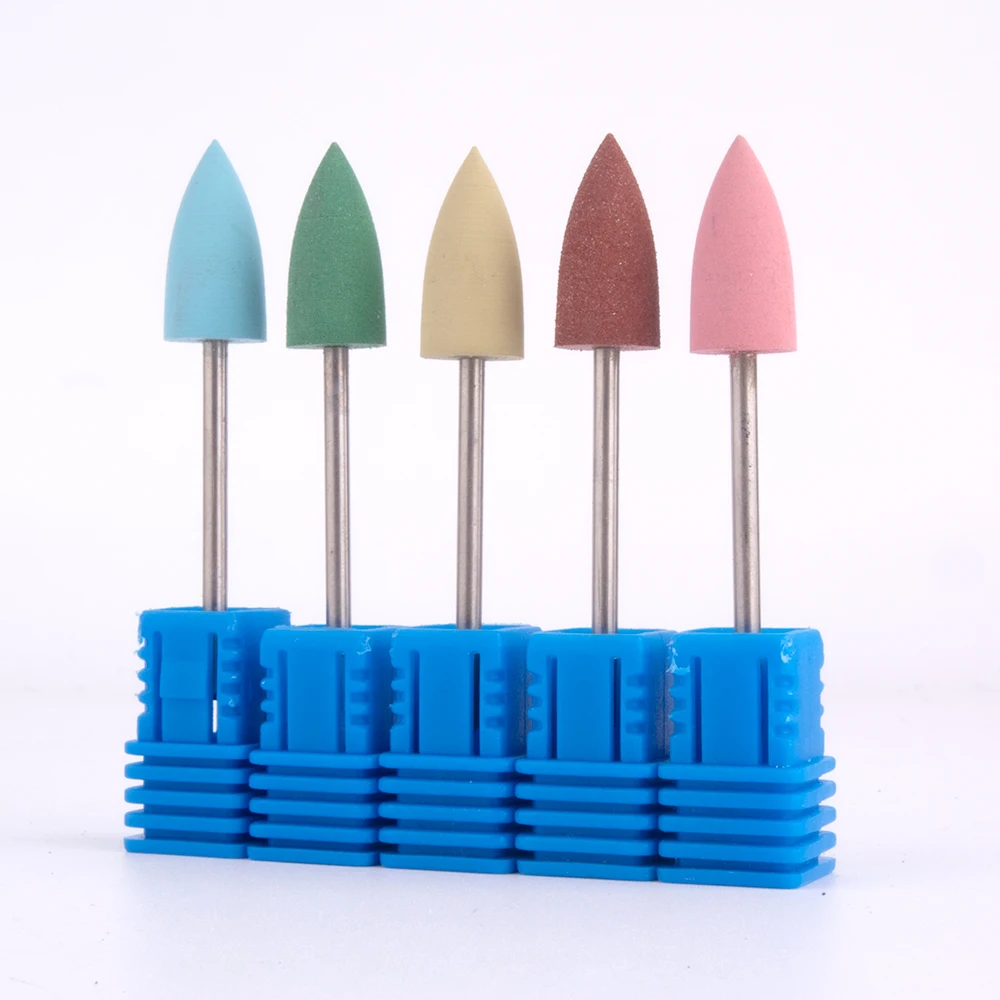 Nail Polishing Silicone Grinding Tools Suitable for Electric Nail Drill Machines