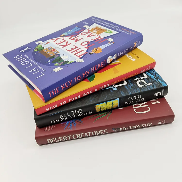 Изготовленный на заказ Чехол в твердом переплете книжная печатная фабрика в Китае