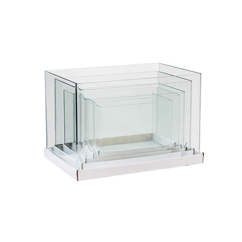 Factory wholesale transparent fish tank various sizes 5 in1 living room ornamental fish tank