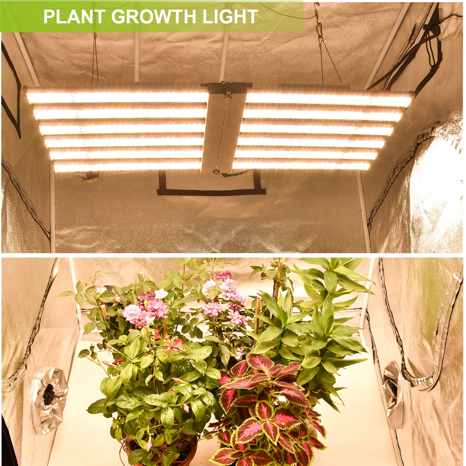 Best Selling Lm301H Lm301B Commercial Indoor Garden Vertical Farm Led Grow Strip Fold Grow Light Fixtures