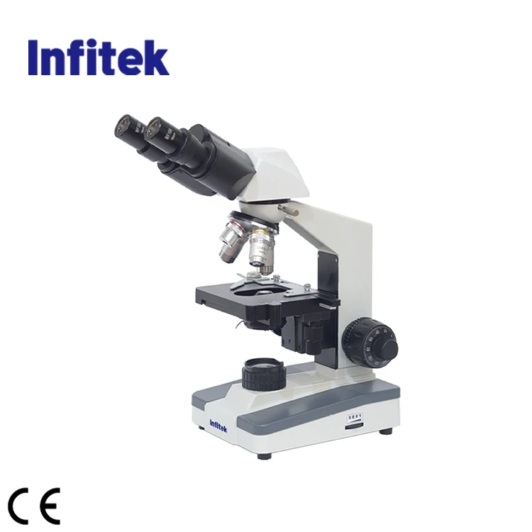 Infitek Seidentopf Binocular Head Biological Microscope with CE