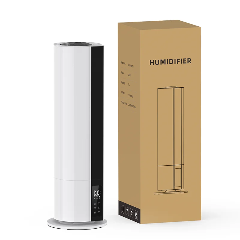 Smart Floor Standing Cool Mist Diffuser Household Easy Ultrasonic Air Humidifier For Home And Office