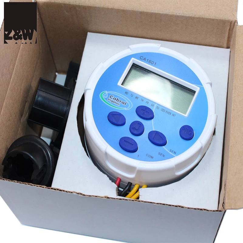 Контроллер клапана ирригации импульсный 9 12 20 В постоянного тока программируемый фиксатор