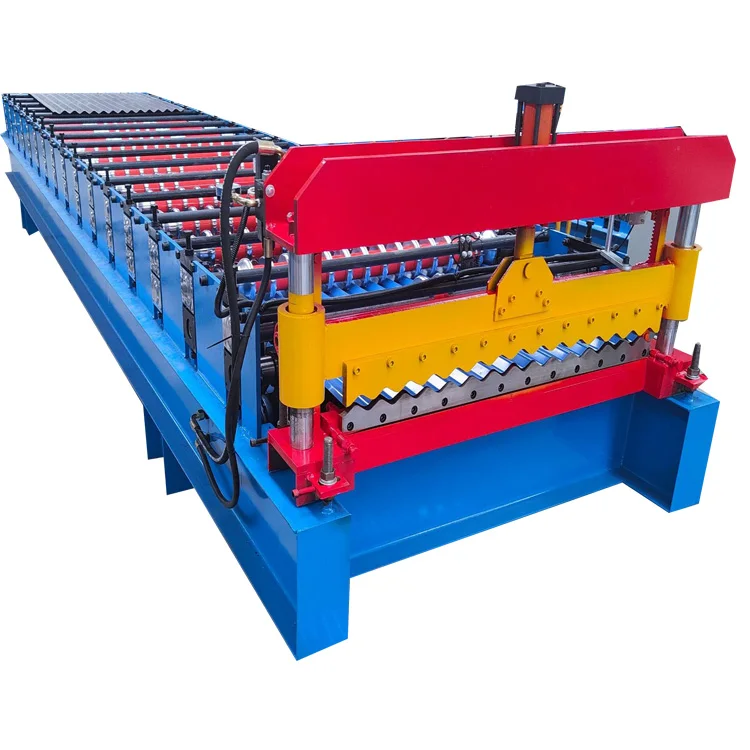 Metal tile roll forming machine roofing sheets rolling machine price