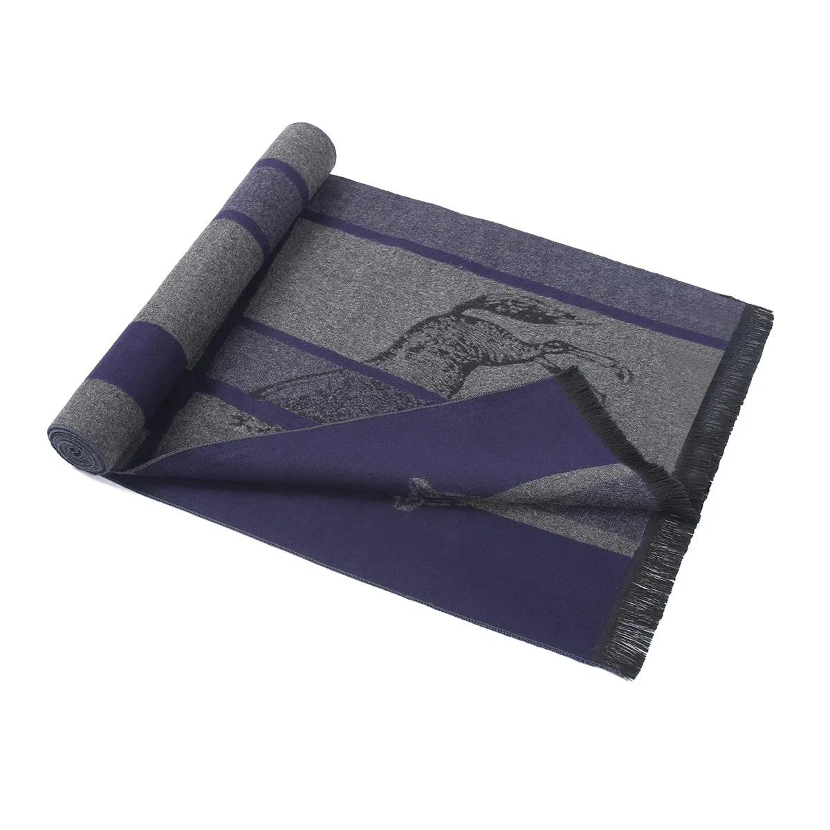 High Quality Winter Scarf Custom 100% Cashmere Men Scarves