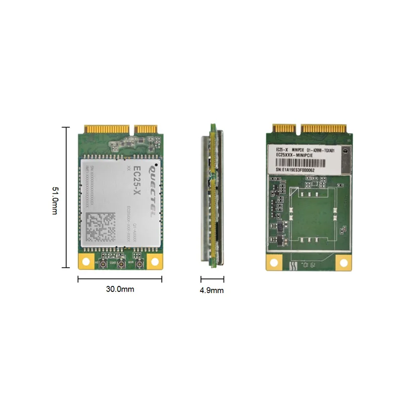 ec25-a ec25 mini pcie b2/b4/b12 4g quectel for t-mobile