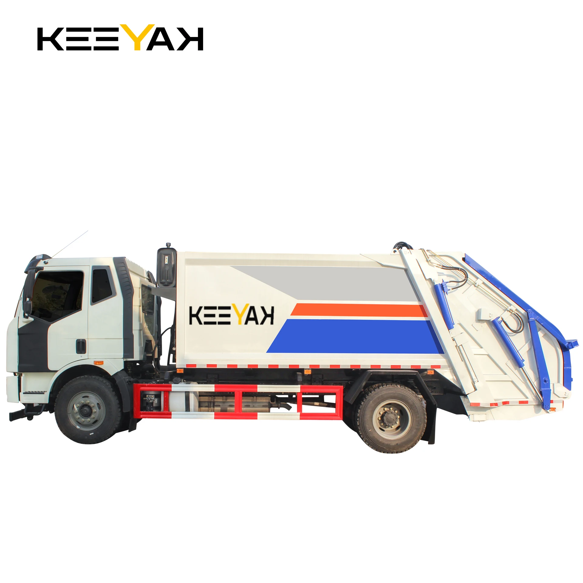 Компактный мусоровоз Jiefang 14CBM правосторонний