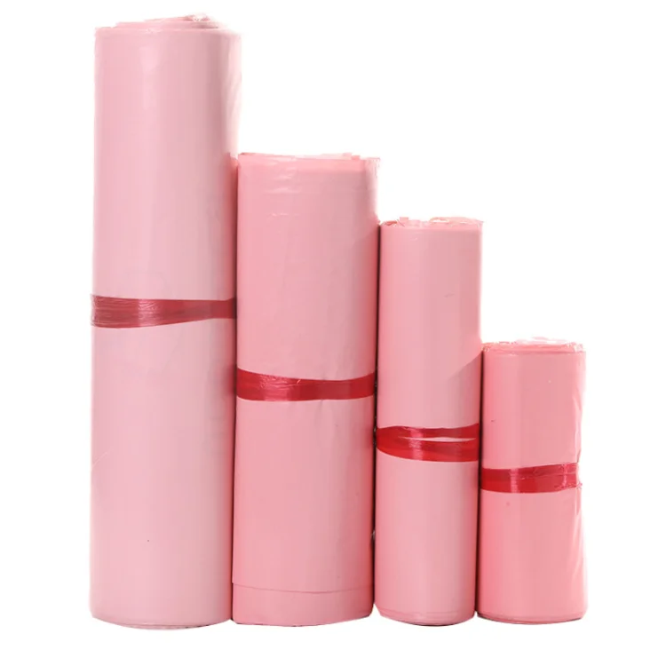 cute pink poly mailer clear plastic cross bags packaging bag customization mailers wholesale