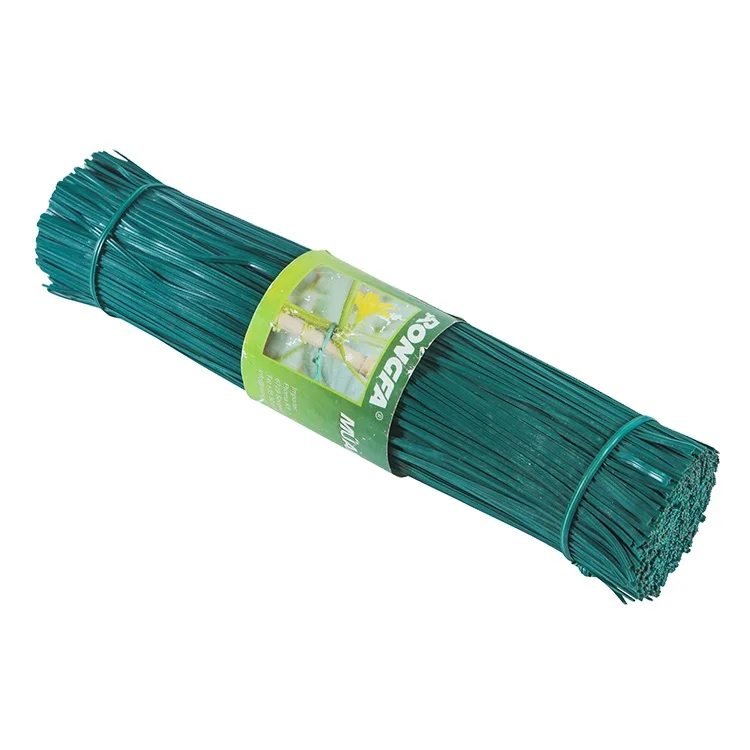 Precut PVC Plastic wire twist ties for garden plant binding