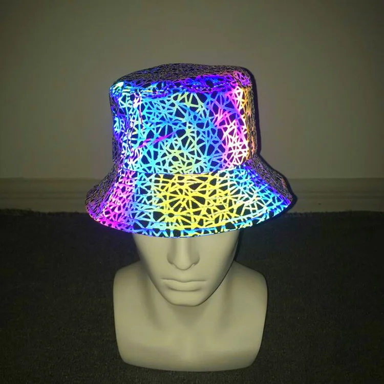 Fast Shipping Seven Color Reflective Street Hip Hop Hat