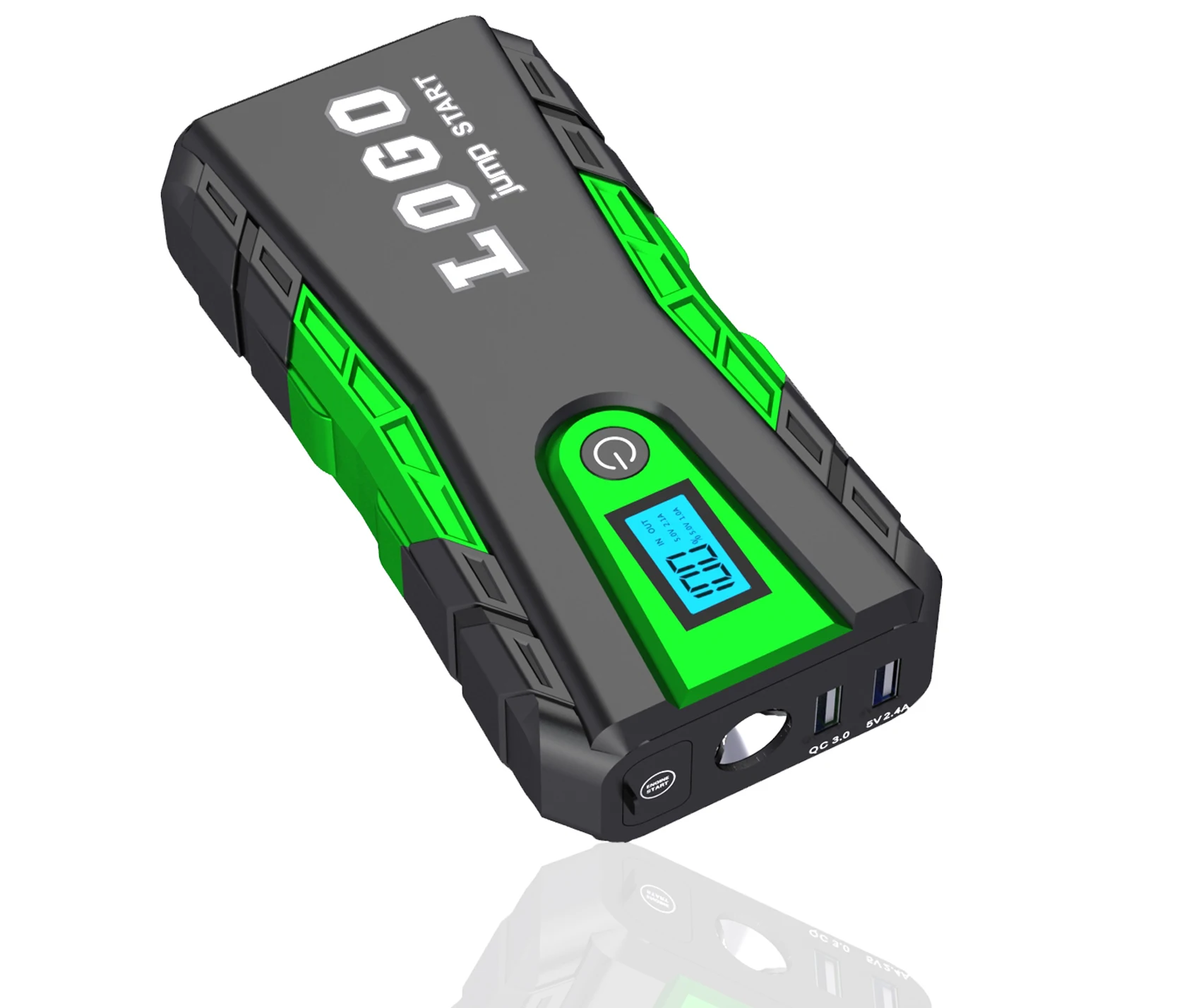 портативный Стартер батареи Мобильная мощность компактный 10000Mah банк силы стартер скачка с