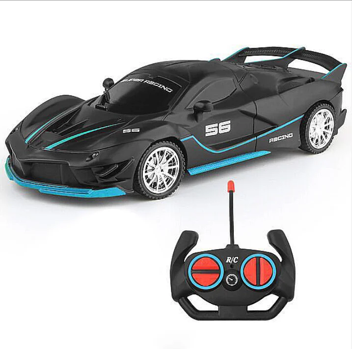 Factory Kids Gifts 1:18 Rc Car 4c Electric Radio Control Toys With High Speed Led Light