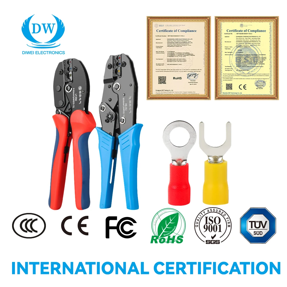 Terminal Cold Crimping Tools Wholesale PV Terminal Cable Connector Solar Panel Cold Crimp Tool Crimping Pliers