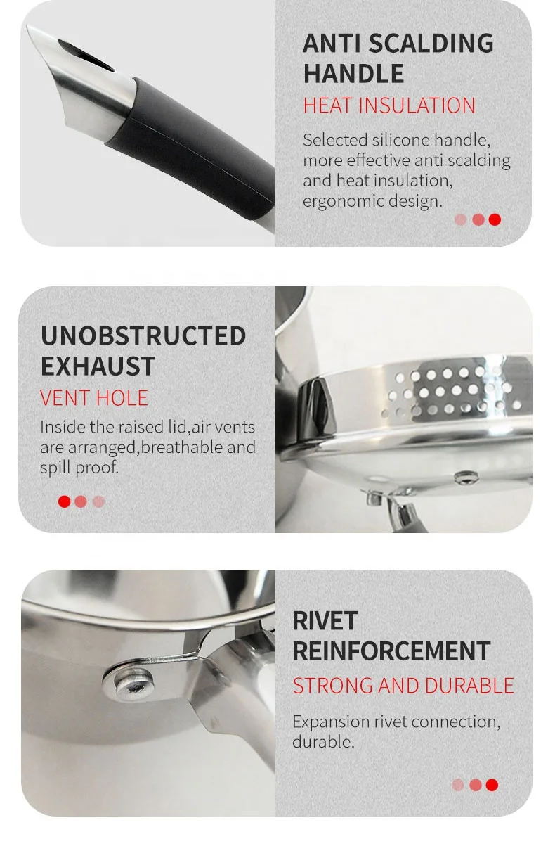 Prestige Non Stick Kitchenware Cook Set Non-Stick Granite Coating Non-stick Soup Pot Pan Cookware cooking pot cookware set