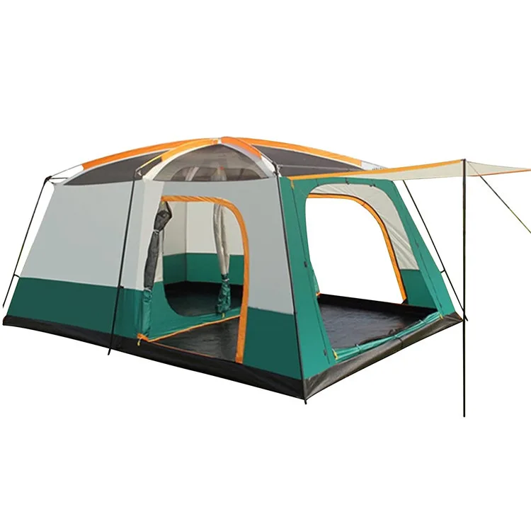 Отдых для всей семьи походный экран уличная палатка с двумя спальнями и одной гостиной на 3-4 человек