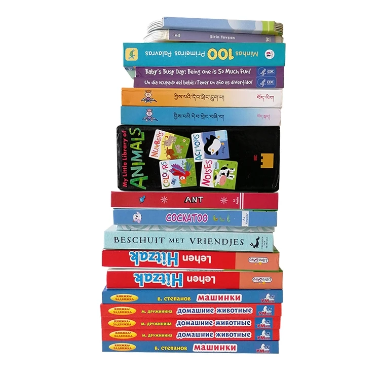 Hot Sale Printing Children Story Puzzle Early Education Board Book Set Printing