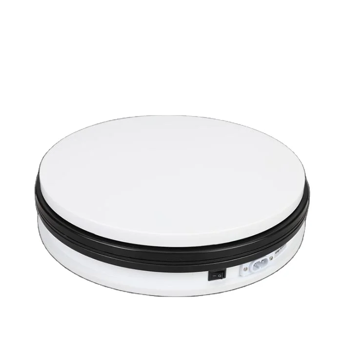 
25cm Remote Rotation Photography Model Display Turntable Video Turntable Rotating Photo Platform 3D Scanning 