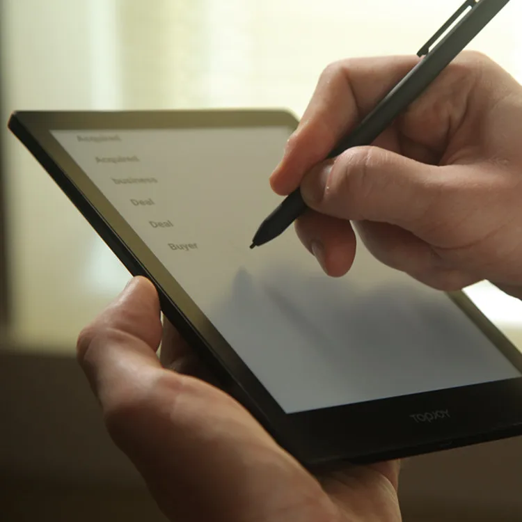 Topjoy hot selling ebook reader online with operation reviews BT WIFI Android system touch screen e-ink reader mac