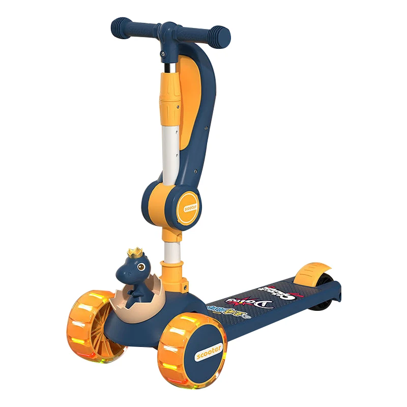Hot Selling Girls Baby Children Kids Scooters 3 In 1 Foot Toys Tricycle Toy Kick 3 Wheel Kids Scooter With Seat