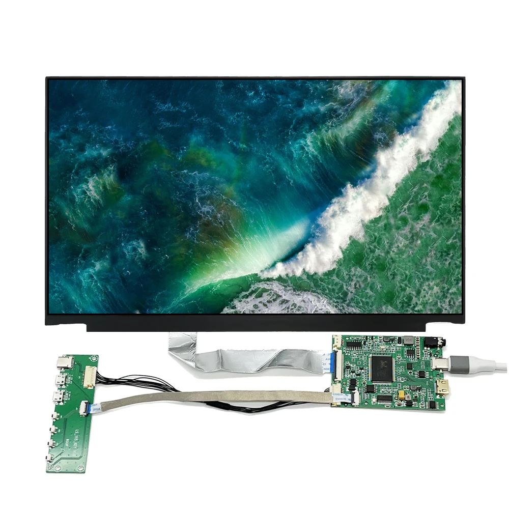 Wholesale 13.3 Inch FHD IPS LCD Screen 1080P 400Nits EDP 30pin LCD Display Module with HD Driver Board